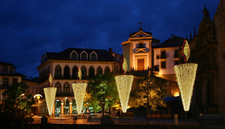 christmas lights in portugal