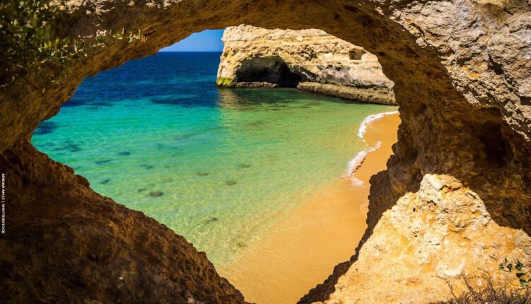 Algarve beach and sea