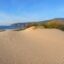 Dunes to sandy beach on west coast of Algarve