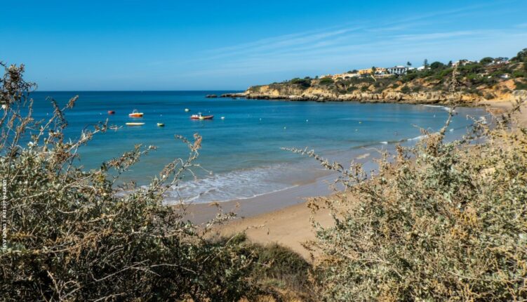 Praia da Oura beach close to Albufeira